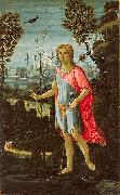 JACOPO del SELLAIO Saint John the Baptist Jacopo del Sellaio oil on canvas